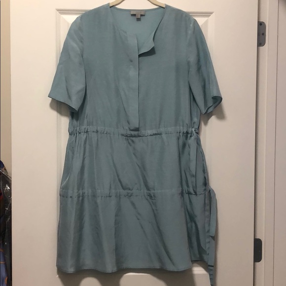cos light blue dress